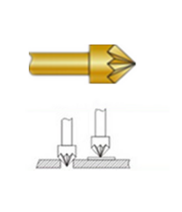 星型頭探針、探針用法圖、探針原理圖、測試探針圖片