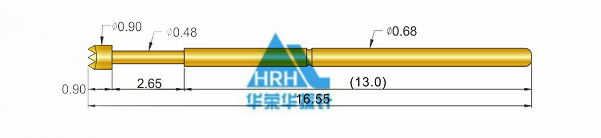 p50測(cè)試探針尺寸、50min測(cè)試探針尺寸、測(cè)試探針規(guī)格