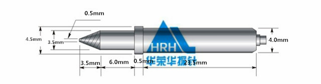 GP-11S、定位針、探針外徑為4.5mm ，長度為35.5mm、ICT測試針、功能夾具定位針、測試針、五金配件