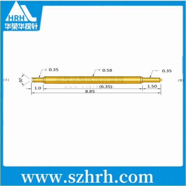 058-UB-8.8L ，華榮華雙頭探針廠(chǎng)家